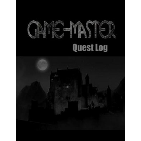 (영문도서) Game Master Quest Log Paperback, Independently Published, English, 9781728843094