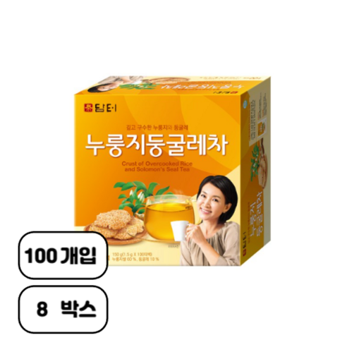 담터 누룽지 둥굴레차, 1.5g, 1개