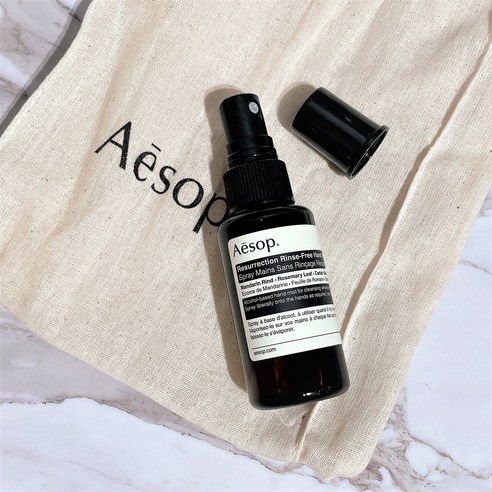 이솝 에이솝 레저렉션 린스 프리 핸드미스트 50ml Aesop Resurrection Rinse Free Hand Mist, 1개