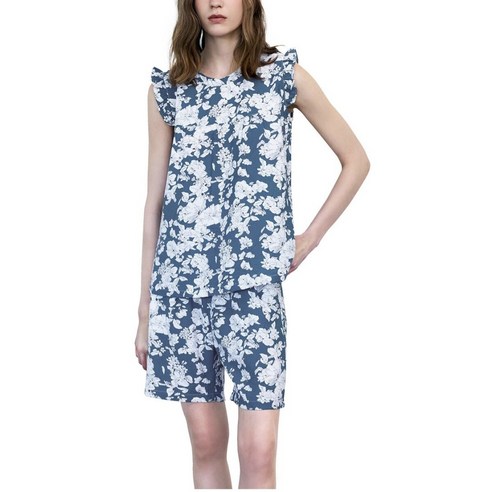 "밤에도 쾌적하게": 여름밤 숙면을 책임지는 마법, 비너스 여성 민소매 파자마! 비너스여성잠옷