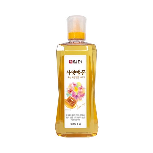 담터 사양벌꿀 1kg 사양꿀 잡화꿀, 1개