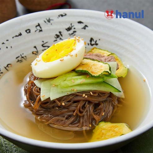 한울종합식품 진짜 맛있는 냉면 10인세트(비빔장세트 구매시 메밀냉면1kg 증정), 01_메밀냉면+냉면육수