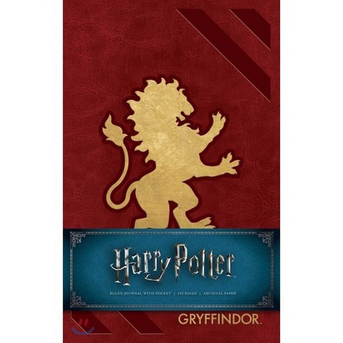 Harry Potter: Gryffindor Hardcover Ruled Journal Hardcover, Insights