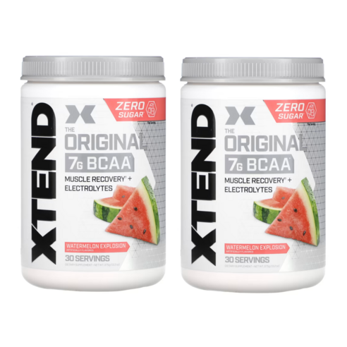 엑스텐드 더 오리지널 7g BCAA 워터멜론 익스플로전, 2개, 375g