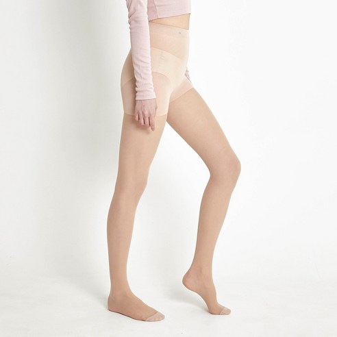 마른파이브 여성용 고탄력 빅사이즈 삭 압박 스타킹 35D M~L 2p
