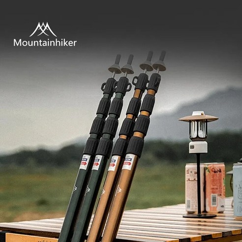 견고함과 편리함을 더한 MOUNTAINHIKER 알루미늄 합금 텐트 폴로 안전하고 즐거운 캠핑을!