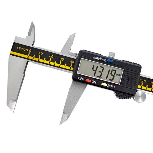 페리코 디지매틱 캘리퍼스 200mm 고정밀 전문가용 디지털 버니어 노기스 측정공구, 1개