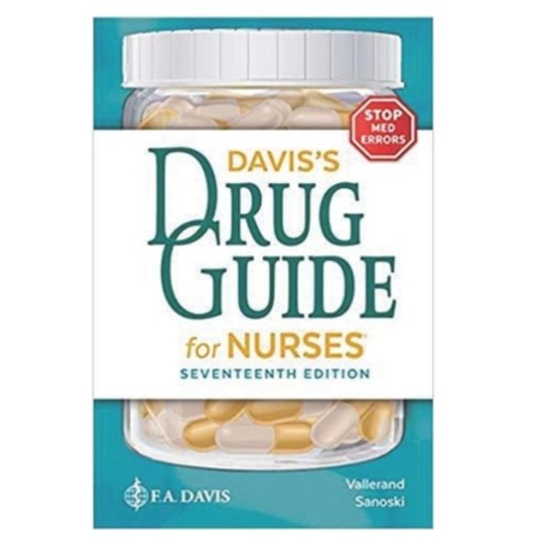 (영문도서) Davis''s Drug Guide for Nurses Paperback, Independently Published, English, 9798513140672