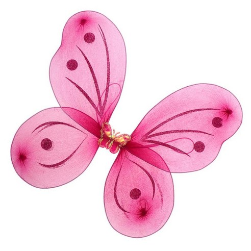 재미 있은 반짝이 나비 날개 천사 멋진 드레스 샤워 의상 소품-로즈 설명