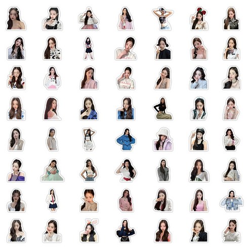 샤올 아이브아가라구용 아이브 얼빡포카 ive mine switch 럭드 사웨 위드뮤 장원영 포카 포토카드, 장원영 스티커 60장