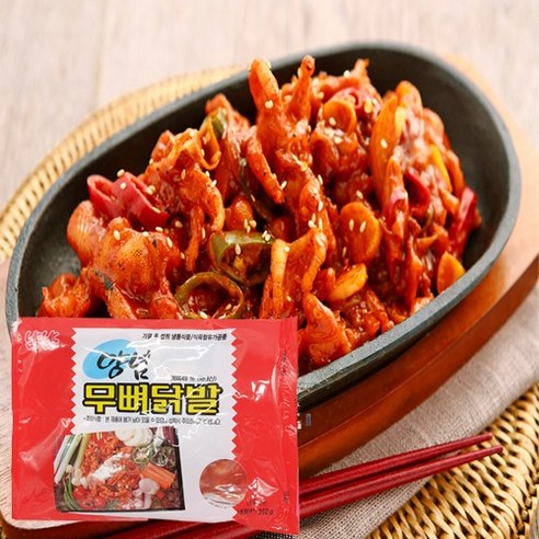 (냉동)냠냠 무뼈닭발350g, 25개, 350g