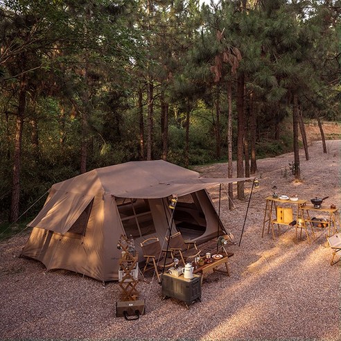 자연 속 아늑한 보금자리, 네이처하이크 빌리지 13 릿지 자동 텐트