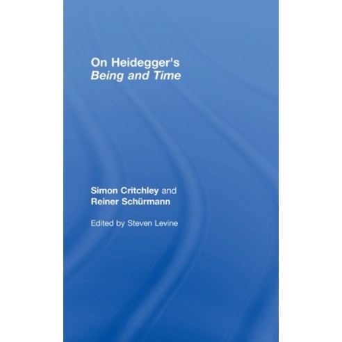 (영문도서) On Heidegger''s Being and Time Hardcover, Routledge, English, 9780415775953