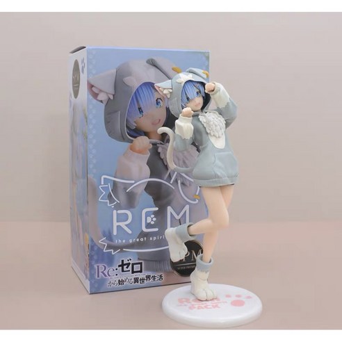 블루아카이브피규어 추천 LovEly스토리 제로부터 시작하는 이세계 생활 람 렘 피규어 PVC재질 인기 제품 베스트 10위