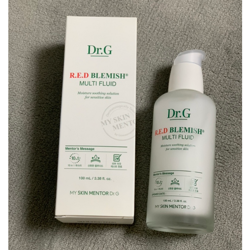 Dr.G 레드 블레미쉬 멀티 플루이드 100ml 1개 2개 3개 5개세트 닥터지레드블레미쉬 닥터지 닥터지수분크림 닥터지로션 닥터지토너 멀티플루이드 트러블케어 촉촉함개선