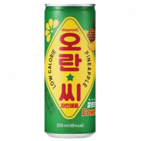 오란씨 파인애플 250ml, 90개