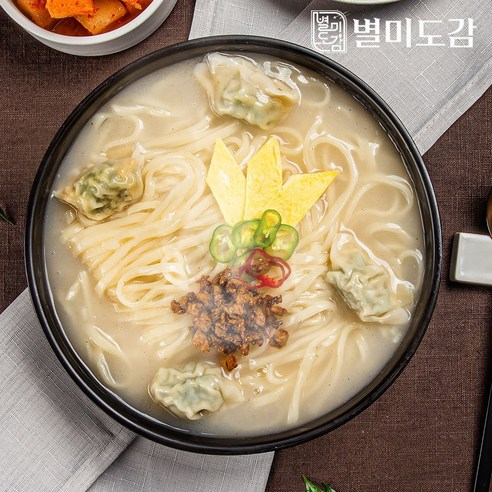집에서 간편하게 즐기는 깊고 진한 사골 칼국수, 별미도감 10인분 세트