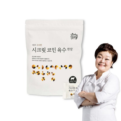 빅마마이혜정 시크릿코인 구수한맛 80g, 9개