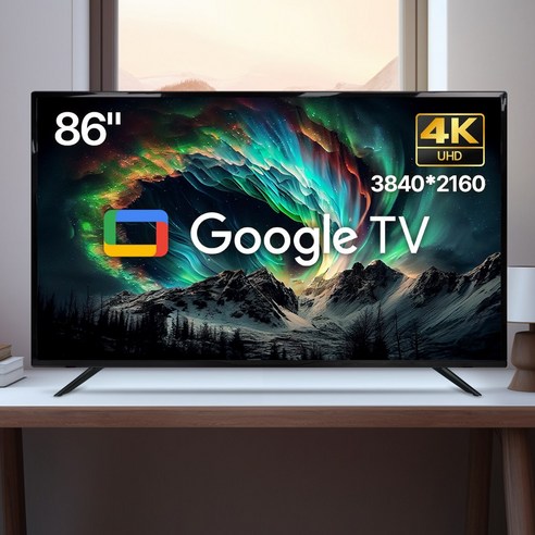 위드라이프 86인치 4K UHD 구글 스마트 TV: 거실에서 즐기는 극장급 경험