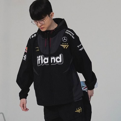 t1팀 FAKER 같은 유니폼 S13 월드 시리즈 2023 skt 굿즈 정복 봄가을 점퍼