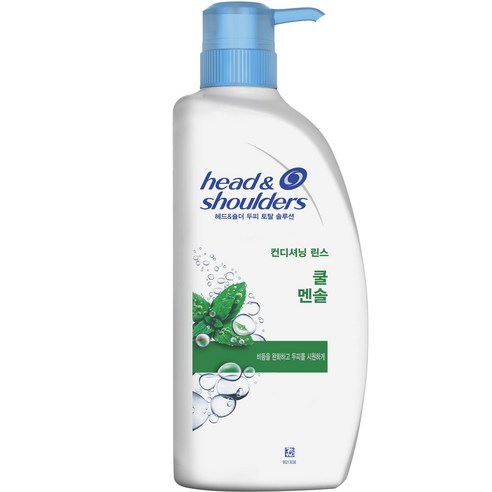 헤드앤숄더 쿨 멘솔 컨디셔닝 린스, 3개, 550ml