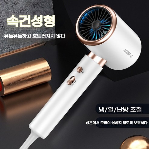 빠른 건조와 머릿결 개선, 가성비까지 갖춘 AIESCO 음이온 드라이어!