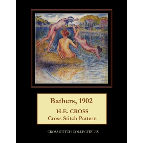(영문도서) Bathers 1902: H.E. Cross cross stitch pattern Paperback, Createspace Independent Pub..., English, 9781727236798