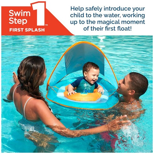 스윔웨이즈 캐노피 보행기 유아튜브 아기튜브 오렌지 피쉬 SwimWays