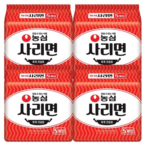 농심 사리면 110g X 20봉, 20개