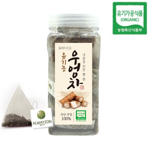 올웨이즈온티 국산 유기농 우엉차 티백, 40개, 40개입, 1.2g