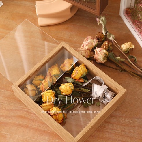 드라이플라워의 아름다움을 담은 특별한 선물