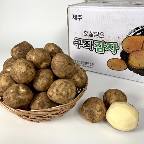 [기린]당일발송 23년 수확 햇감자 수미감자 2kg 3kg 5kg 1BOX, 5kg (특, 적당한크기), 1개