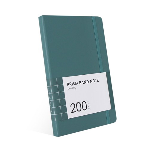 인디고 프리즘 200 밴드노트 모눈, 블루그린, 1개