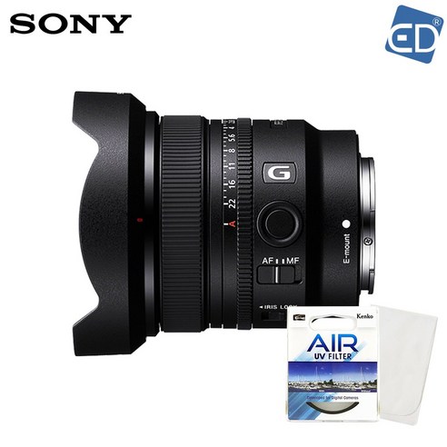 [소니정품] FE 16mm F1.8 G / SEL16F18G +켄코필터 + 포켓융 ED, 소니 FE 16mm F1.8 G (SEL16F18G)