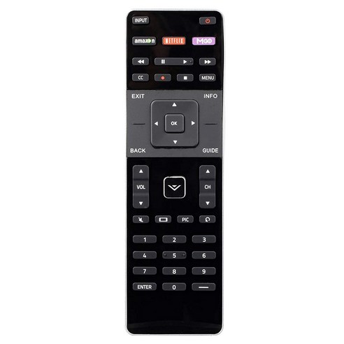 노 브랜드 TV 리모콘 Vizio XRT500용 양면 리모콘 M43-C1/M용 교체, 음성 제어 리모콘
