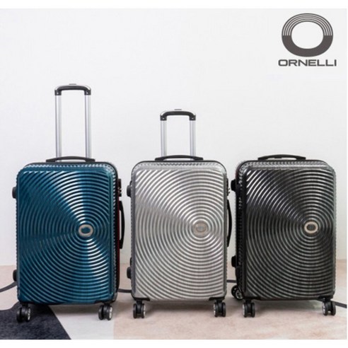 여행의 동반자, [오르넬리] 라피카 안티 스크래치 24인치 캐리어: 푸른 꿈을 담아 떠나는 여정 오르넬리캐리어