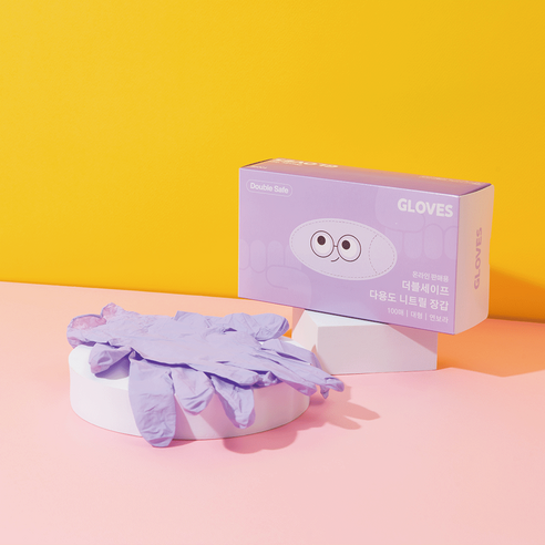 더블세이프 식품용 다용도 니트릴장갑 100p, 라일락, 소(S), 1개
주방잡화 더블세이프 식품용 다용도 니트릴장갑 100p, 라일락, 소(S), 1개
주방잡화