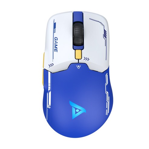 TAIDU 타이두 TSG608Pro 초경량 무선 블루투스 게이밍 마우스, 화이트
