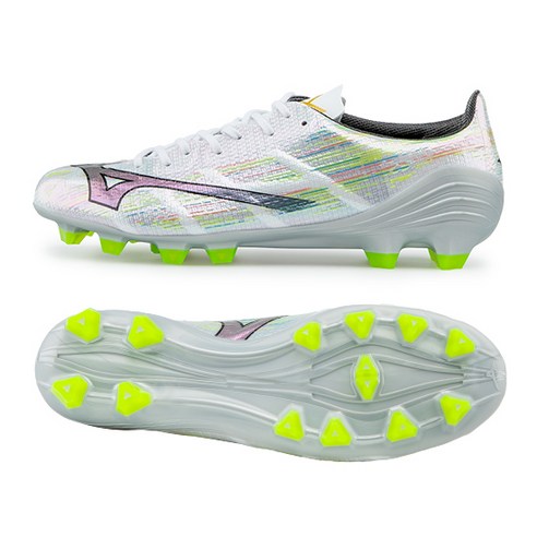 필드를 지배하는 우아한 퍼포먼스, 미즈노 알파 2 프로 MD 멀티용 축구화 미즈노알파