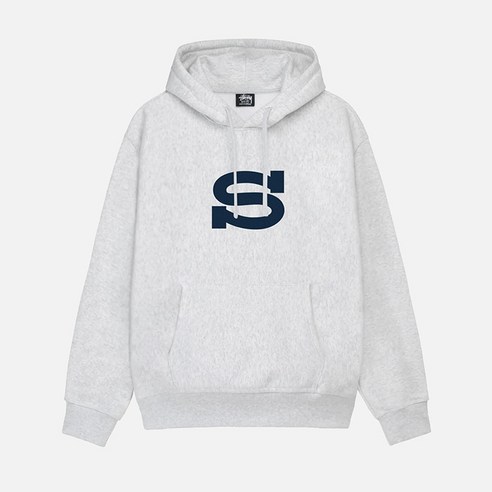 국내배송 스투시 레터맨 후드 애쉬 히터 Stussy Letterman Hoodie 4컬러