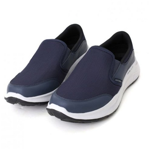 스케쳐스 남성 슬립온 - 네이비