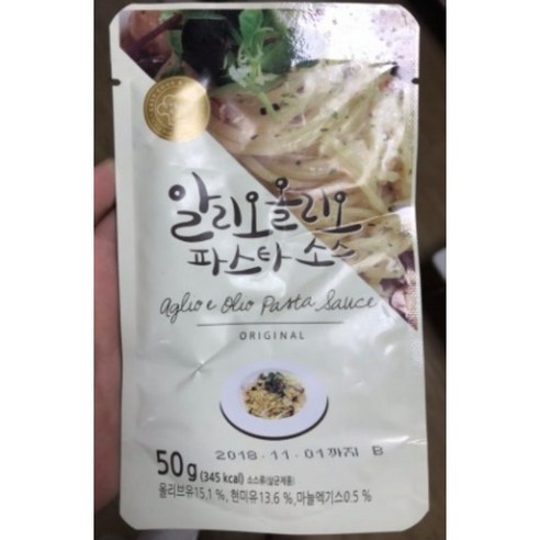 올리온 코스트코 알리오올리오 파스타소스, 50g, 10개