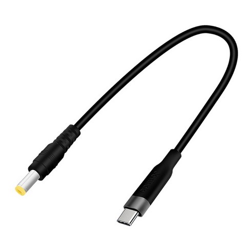 컴퓨터스피커추천 USB ~ DCCable 5.5×2.1mm 12V 전원 충전 코드 타입 C 수컷-스피커 컴퓨터 용 케이블까지 DC5.5×2.5mm 40cm/180cm 케이블, 180cm, 1개