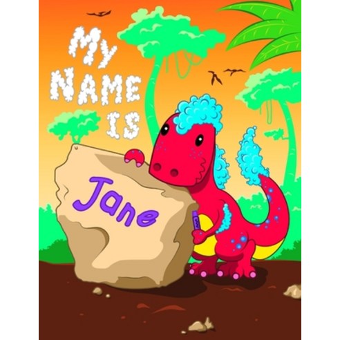 (영문도서) My Name is Jane: 2 Workbooks in 1! Personalized Primary Name and Letter Tracing Book for Kids... Paperback, Independently Published, English, 9781692378219