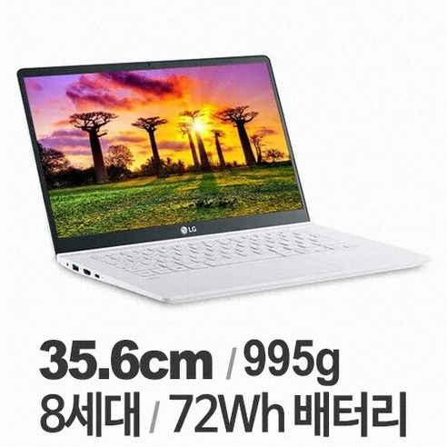 LG전자 그램 14인치 14ZD990-GX30K 중고노트북 사무용/업무용/가벼운/저렴한, WIN11 Home, 128GB, 4GB, 화이트