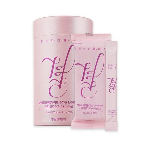 경남제약 결콜라겐 플러스 2g 60포(2개월분), 120g, 1개