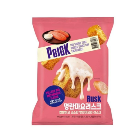 [달콤진] 피빅 명란마요러스크 100g
