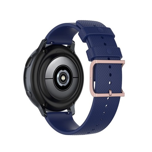삼성 갤럭시 와치 3 45mm 41mm 스트랩 Galaxy Watch 3 45mm 41mm 부드럽다 고무 손목 밴드 20mm 22mm 빠른 릴리스 시계줄, #7