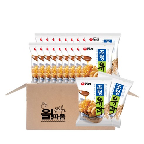 (올따옴) 농심 조청유과 96g 20개, 1개