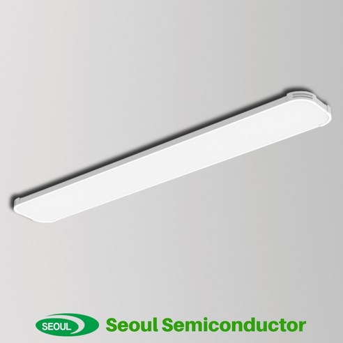 LED 주방등 시스템 모던 주방2등 플리커프리 국산 KS인증 50W, 색온도-주광색(한얀빛)